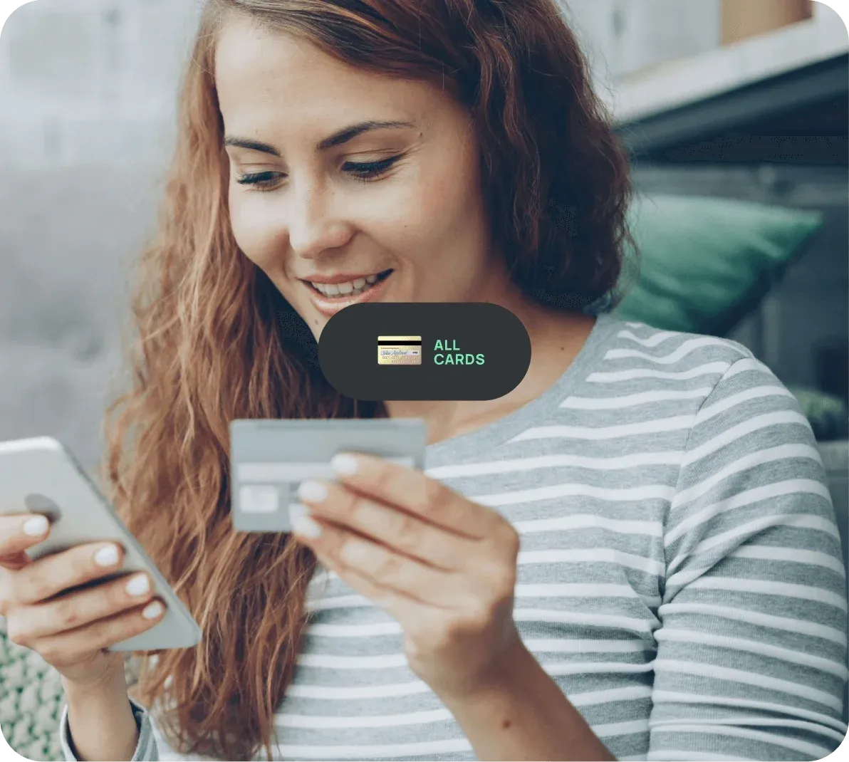  Add your cards to one smart wallet