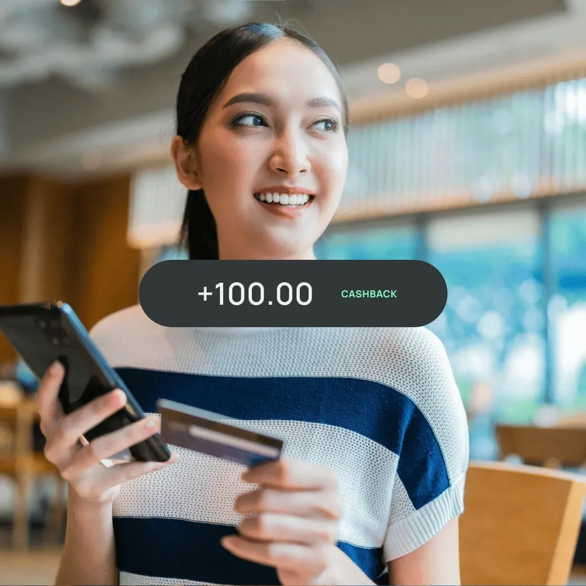 Stack Curve Cashback with your card’s rewards image