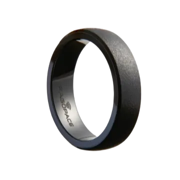 PAGO Black Rough ring